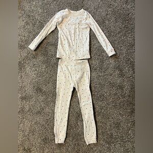 Girl’s Baby Gap 5T Organic Cotton Polka Dot Pjs